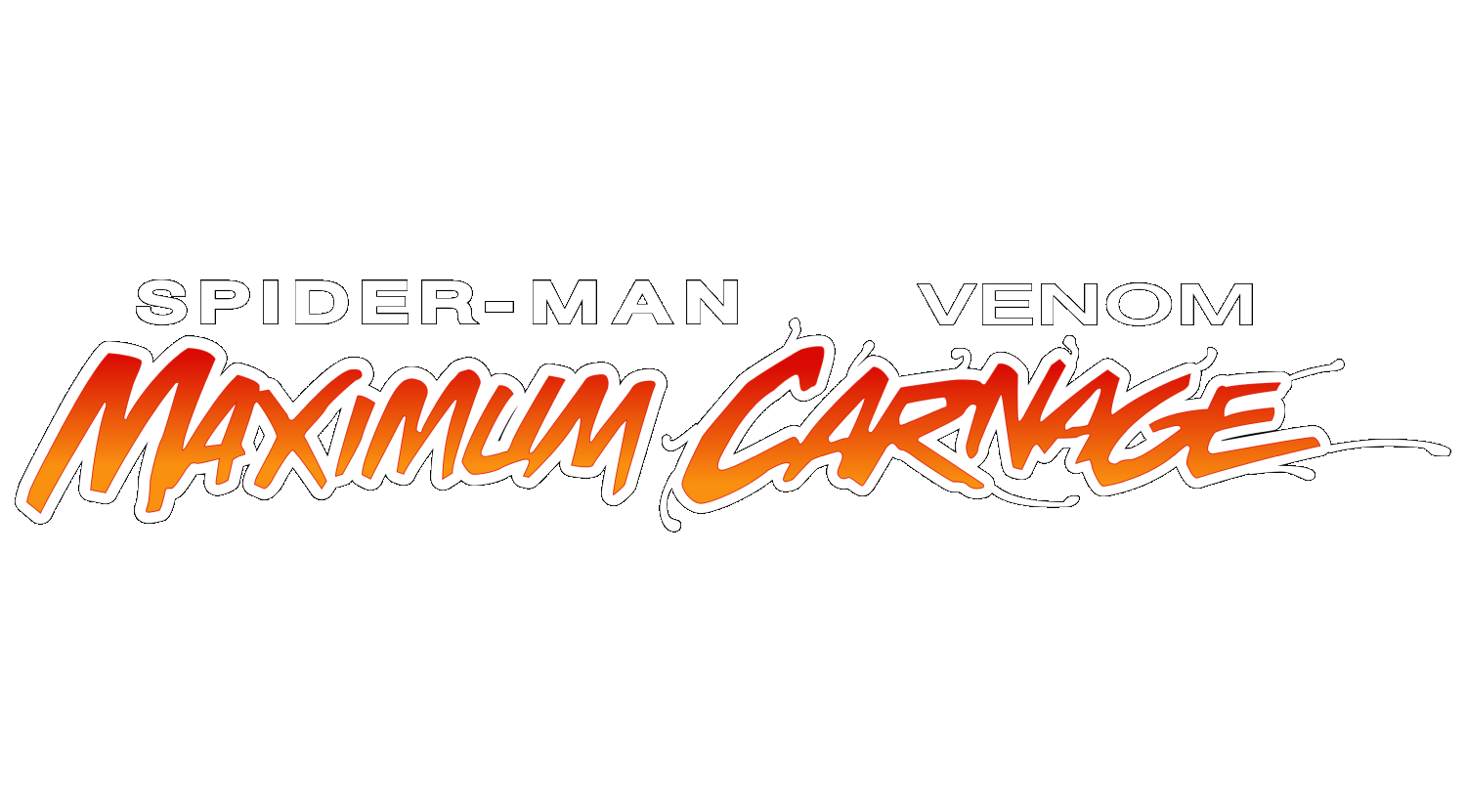 Spiderman/Venom Maximum Carnage [Grey] logo for Super Nintendo